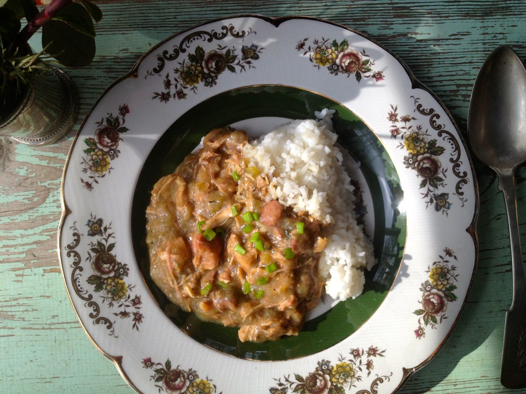 Don't throw out that turkey carcass--make gumbo!
