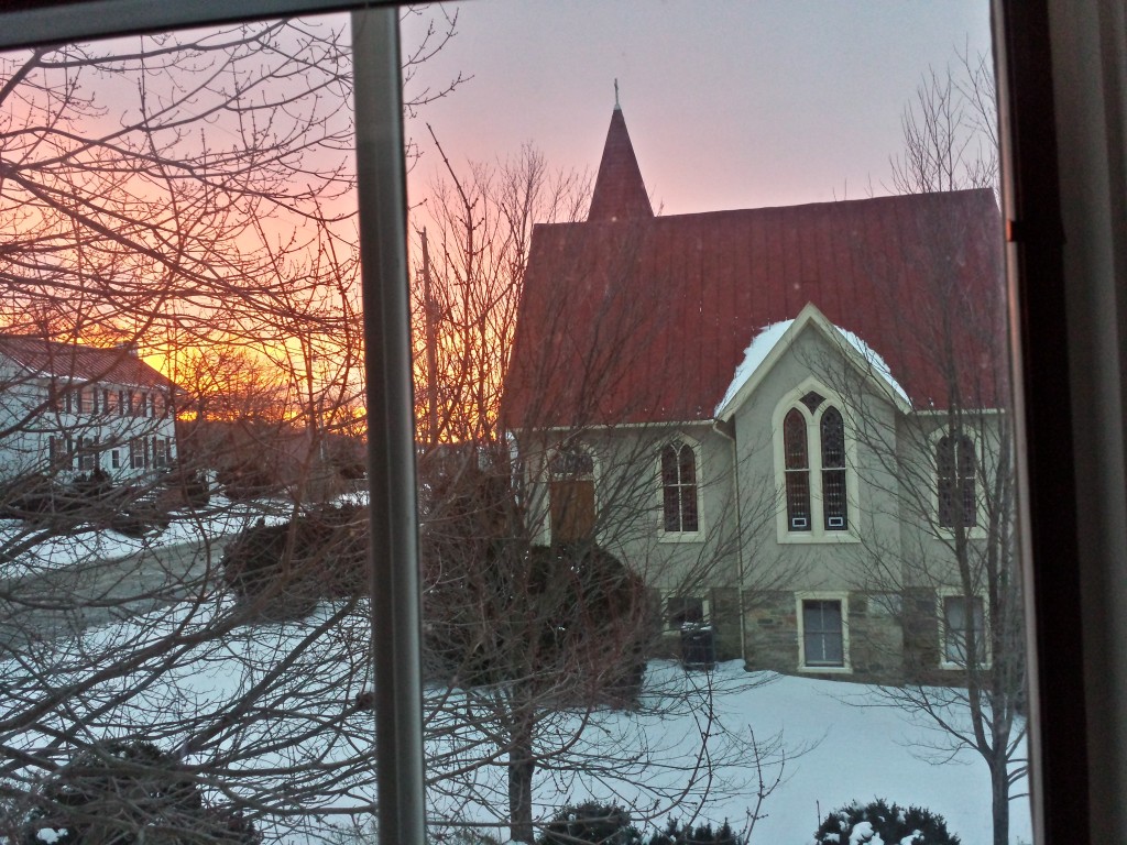 Old-Church-Sunrise
